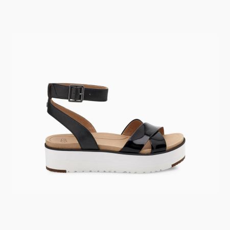 UGG Tipton Black Sandals for Women (ABDS41820)